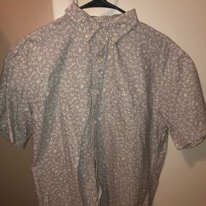 Men’s Short Sleeved Button-Up Shirt